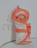 Christmas Tree Toy. Newborn. From Cotton. 11 Cm. New Year. Christmas. Handmade. - 3-3-i - Decorative Items