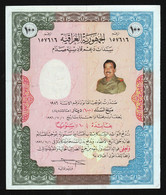 1986 Iraq: Gulf War Bond - With Saddam Hussein Vignette - Asien