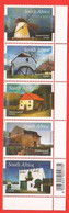 Sud Africa Case Diverse 2007 Houses Of South Africa 5 Different Stamps Nuovi + Codice A Barre RSA - Nuovi
