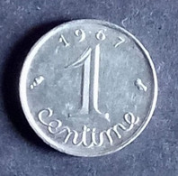 1 Centime épi - Cinquième République 1967 - 1 Centime