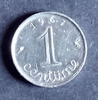 1 Centime épi - Cinquième République 1967 - 1 Centime