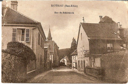 1B---67 ROTHAU Rue De Schirmeck - Rothau