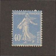 Timbres - N°237 A    Type Semeuse Fond Plein - 1927-31 - Neufs Avec Charnière - Unclassified