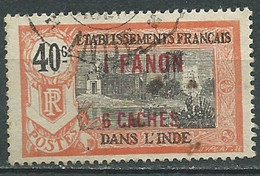 Inde Française   -   Yvert N° 69 Oblitéré-  Pal 8327 - Usados