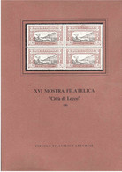 FASCICOLO 1981 MOSTRA FILATELICA CITTA' DI LECCO 46 PAGINE - Lecco