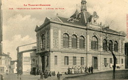 S9161 Cpa 82 Verdun Sur Garonne - Hôtel De Ville - Verdun Sur Garonne