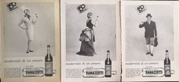 1965 - AMARO RAMAZZOTTI - 3 Pag. Pubblicità Cm. 13 X 18 - Spiritueux