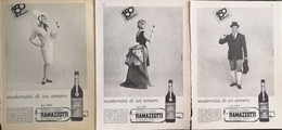 1965 - AMARO RAMAZZOTTI - 3 Pag. Pubblicità Cm. 13 X 18 - Alcoolici