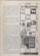 1965 - WHITE HORSE Scotch Whisky - 1 Pag. Pubblicità Cm. 13 X 18 - Licor Espirituoso