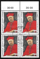 Österreich 2004, ANK 2506 O Viererblock Kardinal Franz König (1905- 2004) - Théologiens