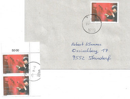 3225b: Österreich 2004, ANK 2492 Auf Brief Und  2 O Seji Ozawa, Dirigent Und Musikdirektor Wiener Staatsoper - Unused Stamps
