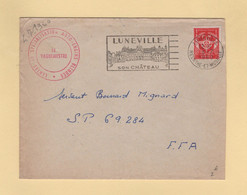 Timbre FM - Luneville - 1960 - Centre De Specialisation Auto Engins Blindes - Military Postage Stamps