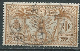 Nouvelles Hébrides   - Yvert N° 87 Oblitéré -   Pal 8512 - Usati