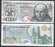 MESSICO (MEXICO)  : 10 Pesos - P63h - UNC - Mexico