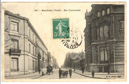 ROUBAIX - Rue Dammartin - Timbré 14/08/1911 - Roubaix