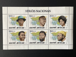 Guiné-Bissau Guinea Guinée 2005 Mi. 3196 - 3201 Herois Nacionais Héros Helden Amilcar Cabral Vieira Ramos - Guinea-Bissau