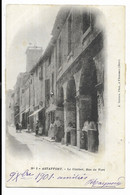 47-ASTAFFORT- Rue Du Vert, Le Clocher... 1901  Animé - Astaffort