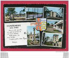 CP (Réf : W 794) MONTENDRE Les PINS (17 CHARENTE MARITIME) MULTI VUES - Montendre