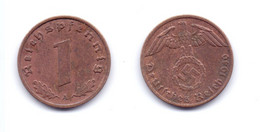 Germany 1 Reishpfennig 1940 A - 1 Reichspfennig