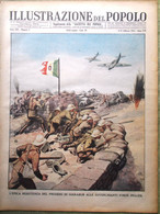 Illustrazione Del Popolo 15 Febbraio 1941 WW2 Flotta Aerea Tedesca Giarabub Sole - Oorlog 1939-45