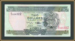 Solomon Islands 2 Dollars 1997 P-18 (18a) UNC - Solomon Islands
