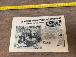 Publicité Ancienne Star Wars The Empire Strikes Back Jouet Kenner - Sammlungen