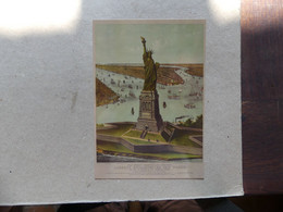 Liberty Enlightening The World The Great Bartholdi Statue Carte Neuve Pré-timbrée à Validité Permane La Poste 2016 - Statue Of Liberty