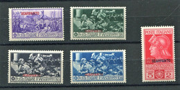 EGEO 1930 SCARPANTO FERRUCCI SERIE CPL. ** MNH - Ägäis (Scarpanto)