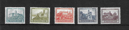 1932 - GERMANIA - BENEFICENZA - CASTELLI - SERIE NUOVA SENZA LINGUELLA - MINT NEVER HINGED - - Unused Stamps