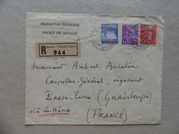 Enveloppe Suisse Délégation Française à La Société Des Nations 1935 R 944 Genève - Marcofilie