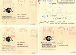 1963/65 4 Kaarten ELMA Antwerpen Chain Stores Company - Bega Lanterns - Gefr. 2 + 2.50 Fr  F1488 - 1960-79