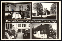 F7289 - Lauter Bernsbach Forst Klubheim Conradwiese - Verlag Grunewald - Schwarzenberg (Erzgeb.)