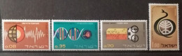 Israël 1964 / Yvert N°251-253 + 259 / ** - Unused Stamps (without Tabs)