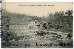 - St - SULPICE Les Feuilles - ( Hte-Vienne ), Moulin De PEUPITON, Vieille Ferme, Cliché Peu Courant, TTBE, Scans. - Saint Sulpice Les Feuilles