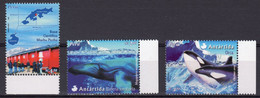 Perù 2004, Antartica, Whale, Orcas, Map, Base Machu Pichu, 3val - Fauna Antártica