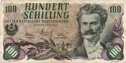 AUSTRIA-100 Schilling -1960 -  P-138a - Austria