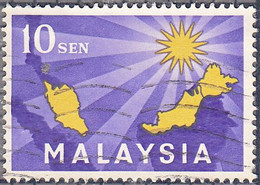 MALAYSIA   SCOTT NO  1   USED   YEAR  1963 - Autres & Non Classés