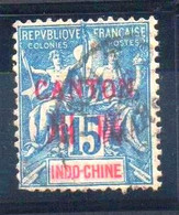 Chine China Canton 1901 - Oblitérés