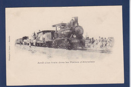 CPA Abyssinie Train Chemin De Fer Non Circulé - Non Classés