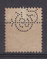 HUNGARY 20 Filler NICE PERFIN Perforated Perforé "FSG" Or "SGF" Stamp 1900 - Errors, Freaks & Oddities (EFO)