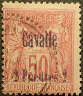 R2245/53 - 1893/1900 - COLONIES FR. - CAVALLE - N°7 Avec CàD Perlé : CAVALLE (TURQUIE) De 1894 - Cote (2017) : 70,00 € - Used Stamps