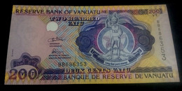 Vanuatu , 200 Vatu , 1995 , P-8 (8a) UNC - Vanuatu