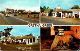 (4 H 1) UK Postcard (posted To Australia 1977) Gretna Green - Dumfriesshire