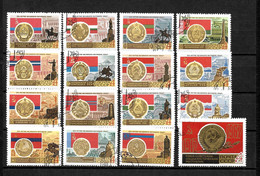 LOTE 2239 A ///  RUSIA   YVERT Nº: 3240/3255    ¡¡¡ OFERTA - LIQUIDATION - JE LIQUIDE !!! - Used Stamps