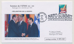 ETATS UNIS - OMEC NATO Summit - Sommet De L'OTAN 50° Anniversaire - 22 Avril 1999 - Cartas