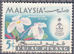 MALAYSIA --PULAU PENANG  SCOTT NO  69  USED   YEAR  1965 - Penang