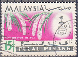 MALAYSIA --PULAU PENANG  SCOTT NO  72  USED   YEAR  1965 - Penang