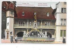 DEP. 68 COLMAR - MONUMENT SCHWENDI Carte Colorisée - Colmar