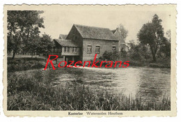 Kasterlee Watermolen Houthem Moulin D'eau Water Mill CPA (In Zeer Goede Staat) - Kasterlee