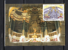 ✅ 2012 " ORGUE DE SAINT-JACQUES DE LUNEVILLE " Sur Carte Maximum. N° YT 4708 Parfait état. CM - 2010-2019